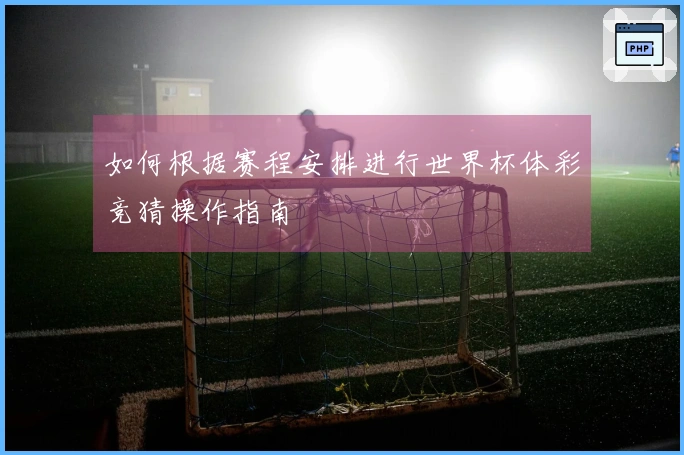 如何根据赛程安排进行世界杯体彩竞猜操作指南