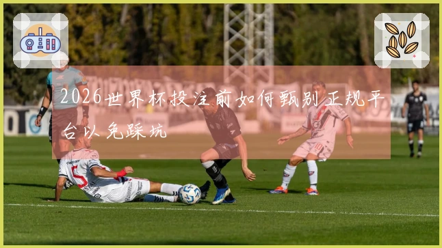 2026世界杯投注前如何甄别正规平台以免踩坑
