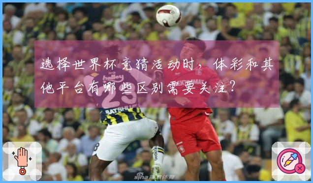 选择世界杯竞猜活动时,体彩和其他平台有哪些区别需要关注?