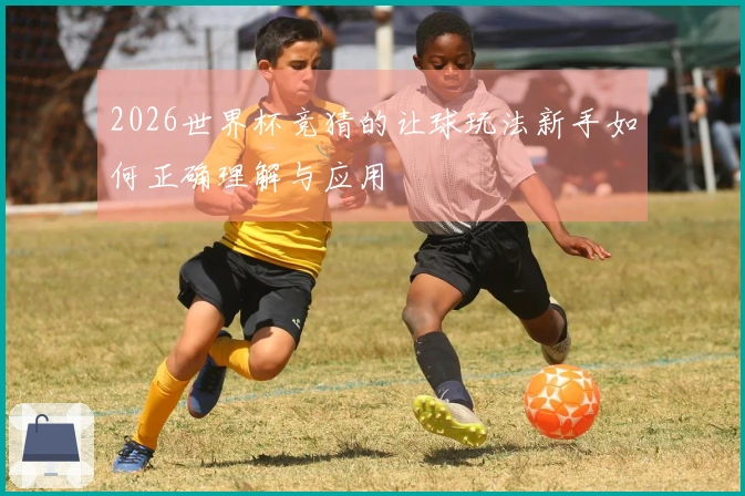 2026世界杯竞猜的让球玩法新手如何正确理解与应用